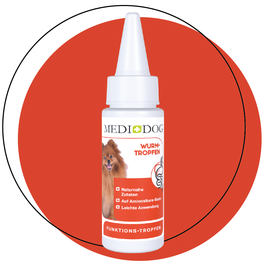 MEDIDOG Wurmkur mit natürlichen Inhaltsstoffen, ohne Chemie MEDIDOG Wurmkur mit natürlichen Inhaltsstoffen, ohne Chemie