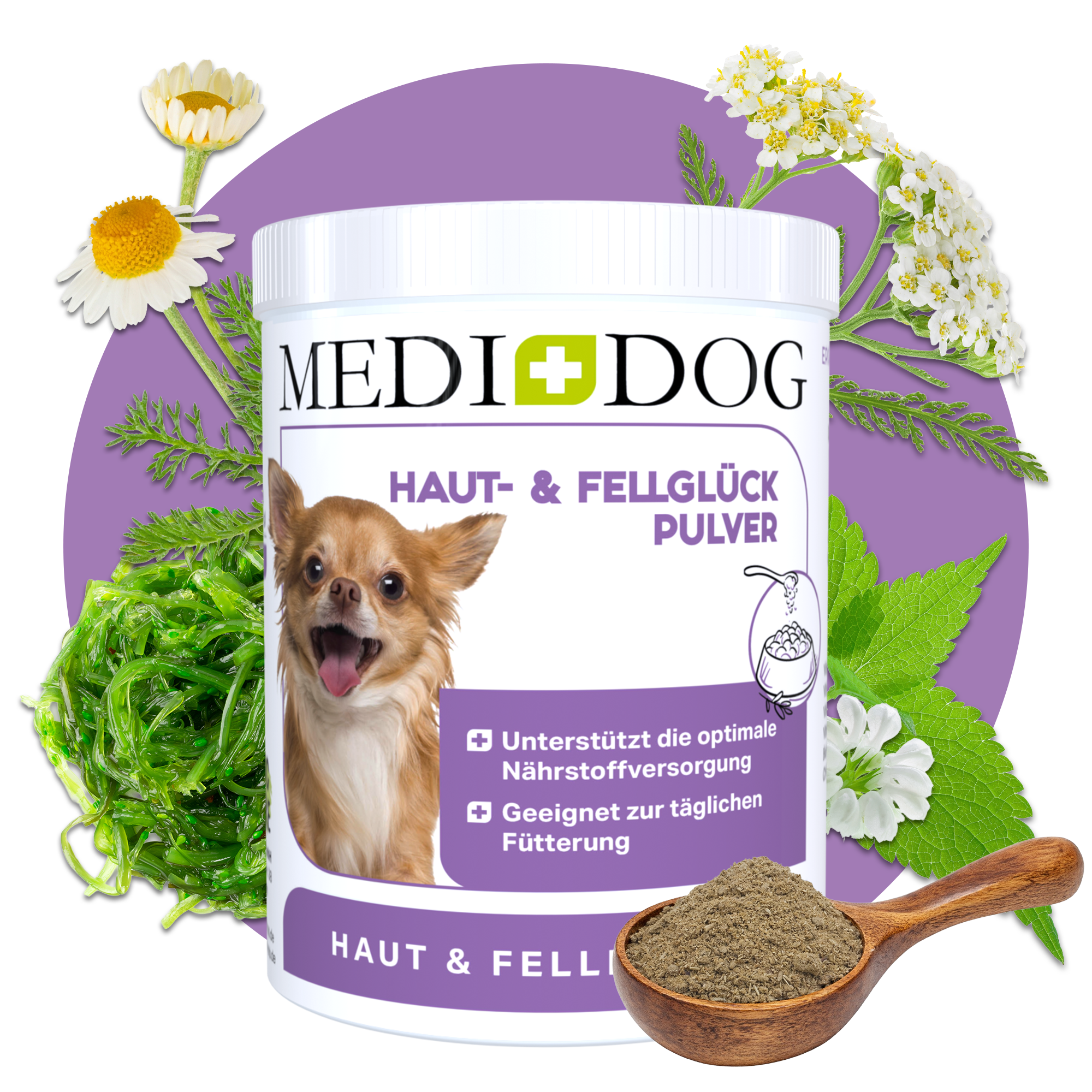 MEDIDOG Haut- & Fellglück Pulver