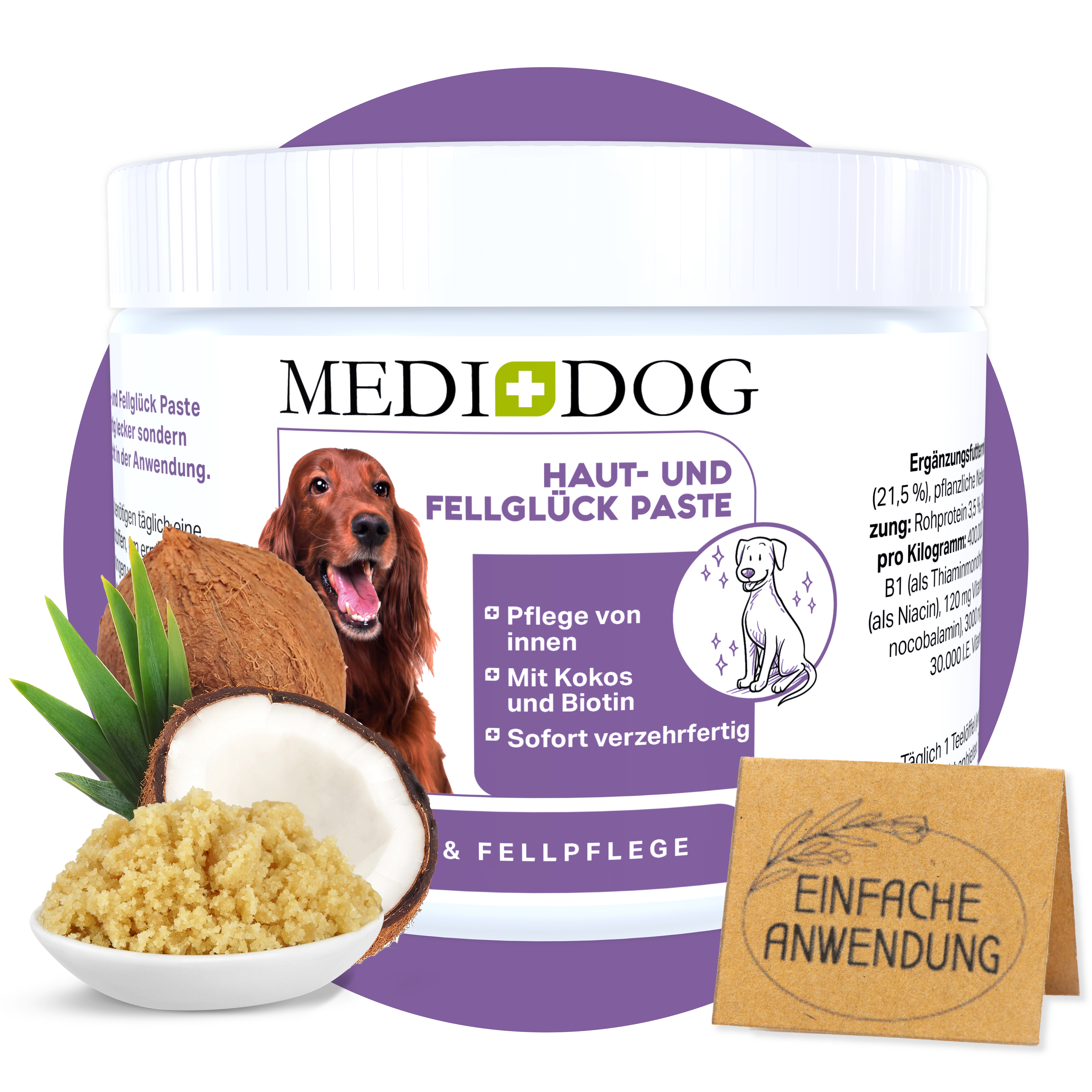 MEDIDOG Haut- & Fellglück Paste MEDIDOG Haut- & Fellglück Paste