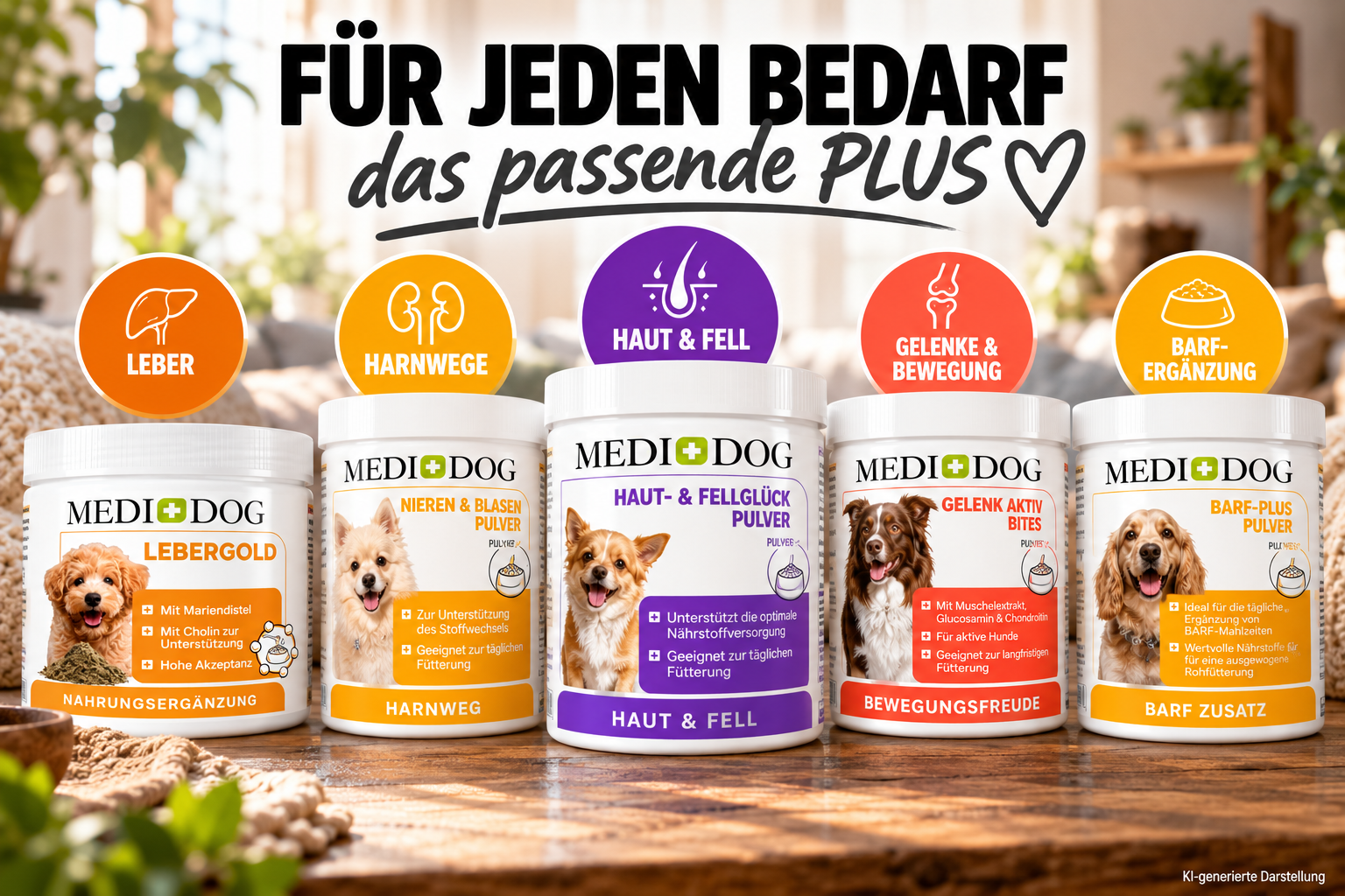 MEDIDOG Nieren & Blasen Pulver