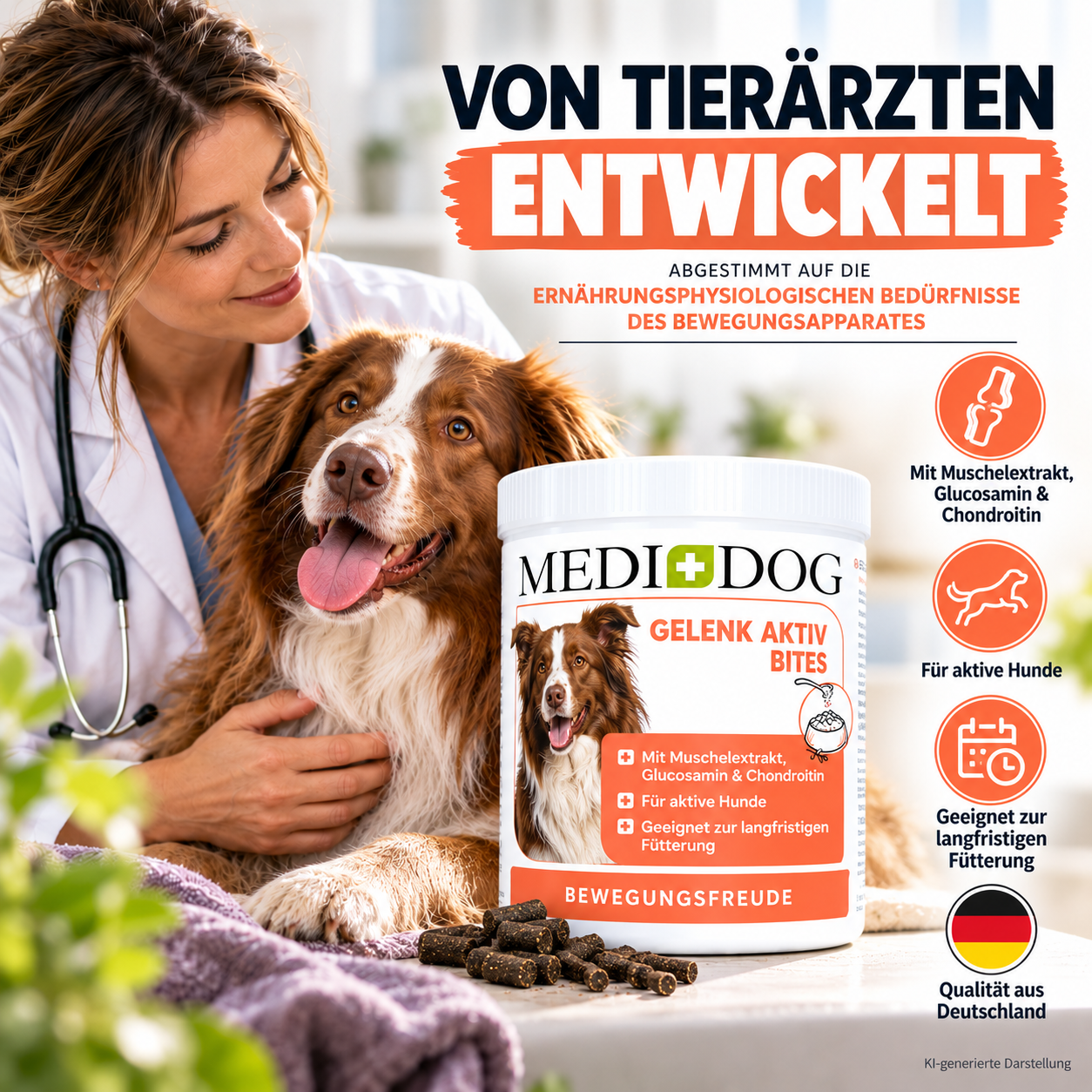 MEDIDOG Gelenk Aktiv Bites