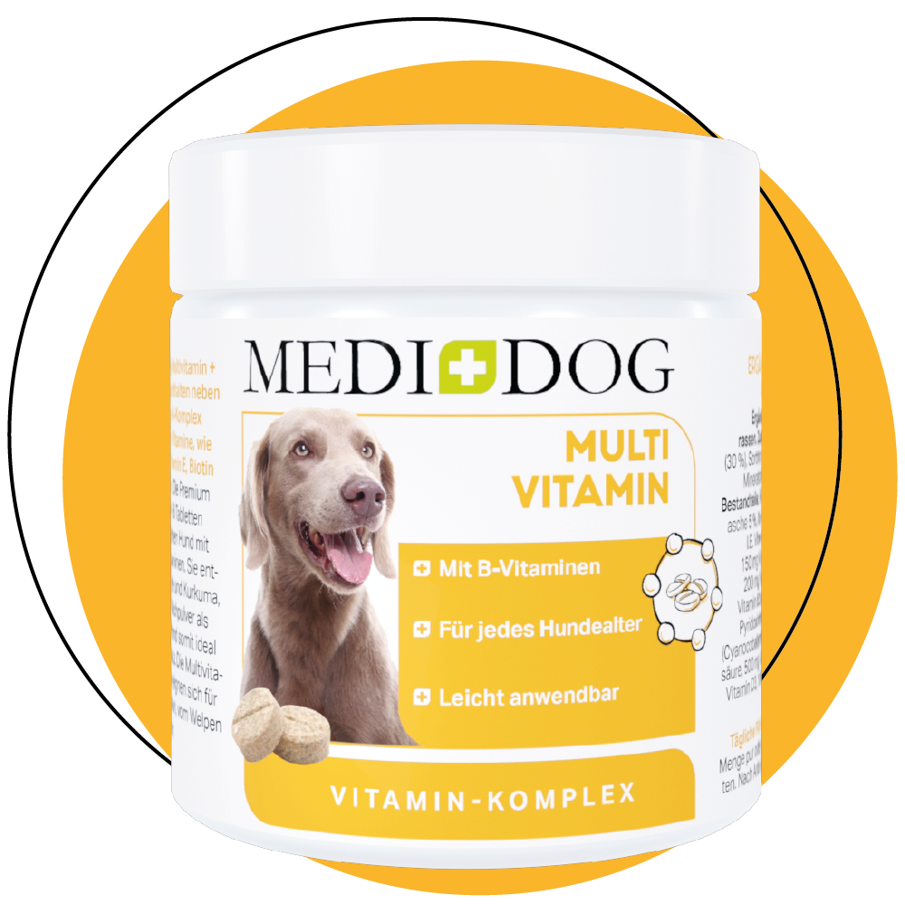 MEDIDOG Multivitamin Tabletten mit Vitamin B Komplex für Hunde MEDIDOG Multivitamin Tabletten mit Vitamin B Komplex für Hunde