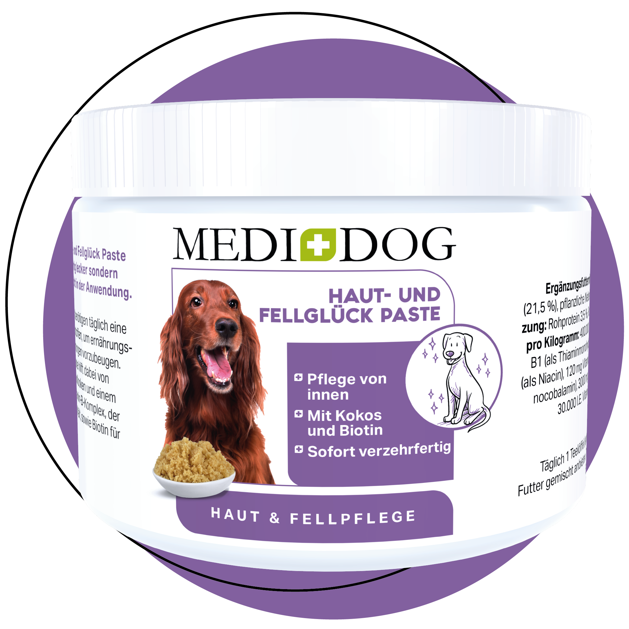 MEDIDOG Haut- & Fellglück Paste MEDIDOG Haut- & Fellglück Paste