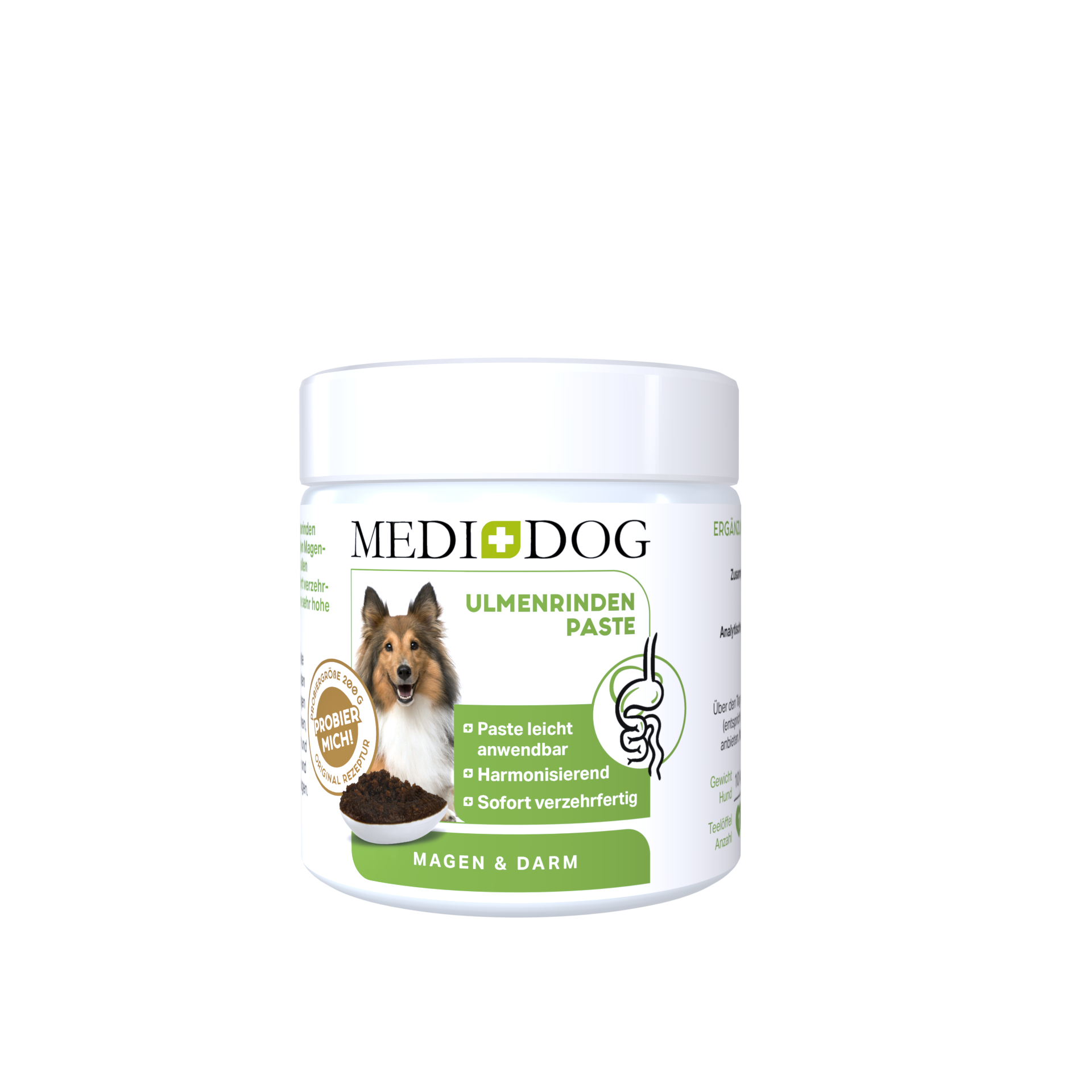 MEDIDOG Ulmenrinden Paste Probiergröße 200g