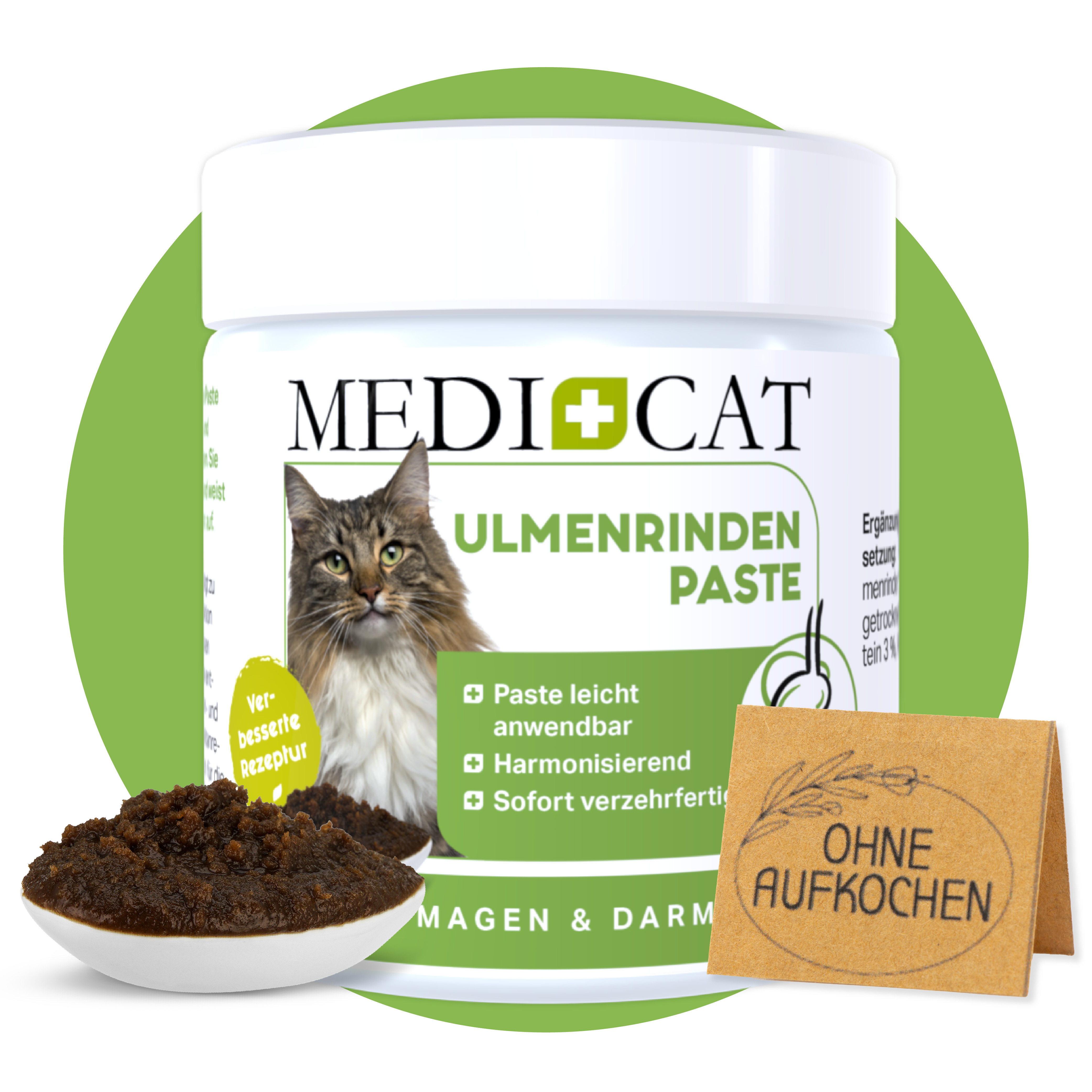 MEDICAT Ulmenrinden Paste zur Unterstützung von Magen & Darm bei Katzen MEDICAT Ulmenrinden Paste zur Unterstützung von Magen & Darm bei Katzen